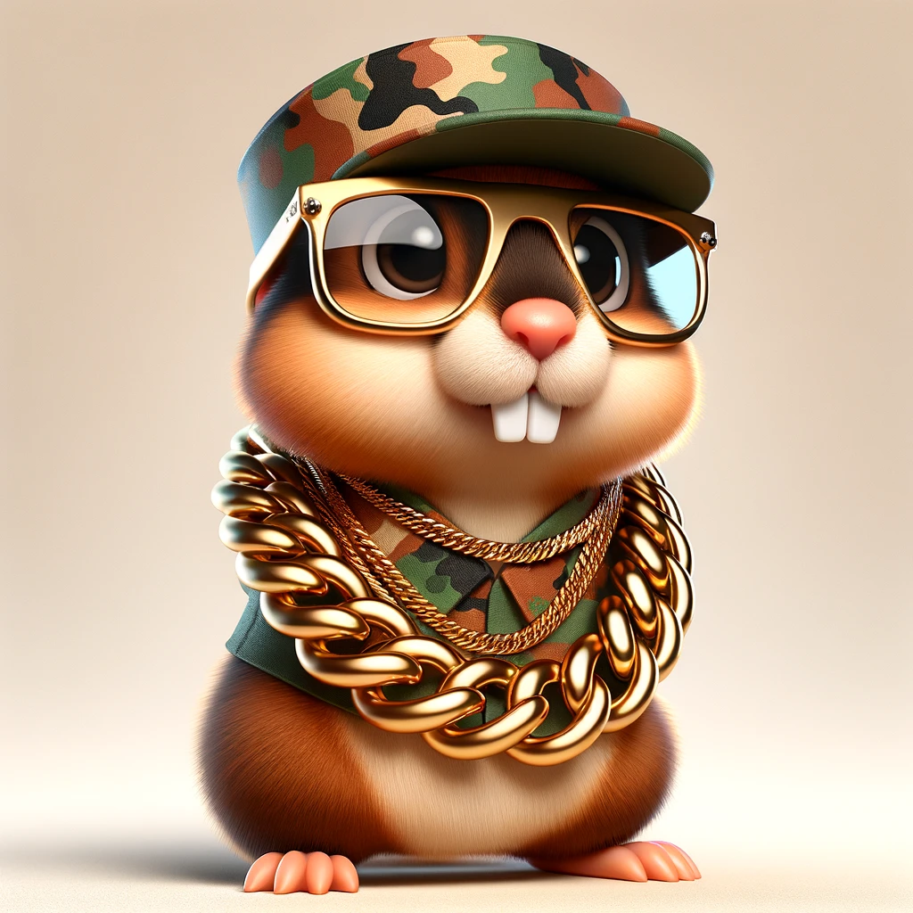"In a world where unpredictability is the only certainty, my military camo and steadfast demeanor stand as a testament to our unyielding security measures. Just like my hat blends yet stands out, we navigate the market's terrain with stealth and precision, ensuring our investors' assets are guarded with the utmost vigilance. Investing with us means your wealth is as secure as a bunker, promising not just growth but a fortress safeguarding your future. I'm Camo 'Lockdown' McTunnel, and with our strategic defenses, your investment is about to go on the offensive, multiplying in value while under the safest watch.”
